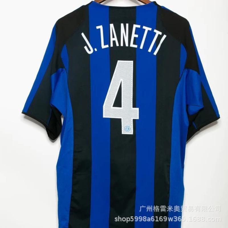 09-10 Inter Retro Jersey Ronaldo Inter Milan 2001/02 Jersey Football Jersey
