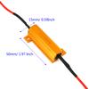 10Pcs PRO 10x50 W 6 Ohm LED Lamp Decoder Brake Light Fault Canceller Resistor Decoder Car Accessories For All Car Models