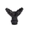 Low-Pressure Quick-Connect Mist Nozzle for Humidification, Dust Control, Seedling Watering, Aquaculture Cooling, and Automated Watering