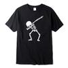 Men's High Quality Funny Skull Design Print Summer Loose O-neck Men Comfortable Short Sleeve T-shirt Male Tee Tops