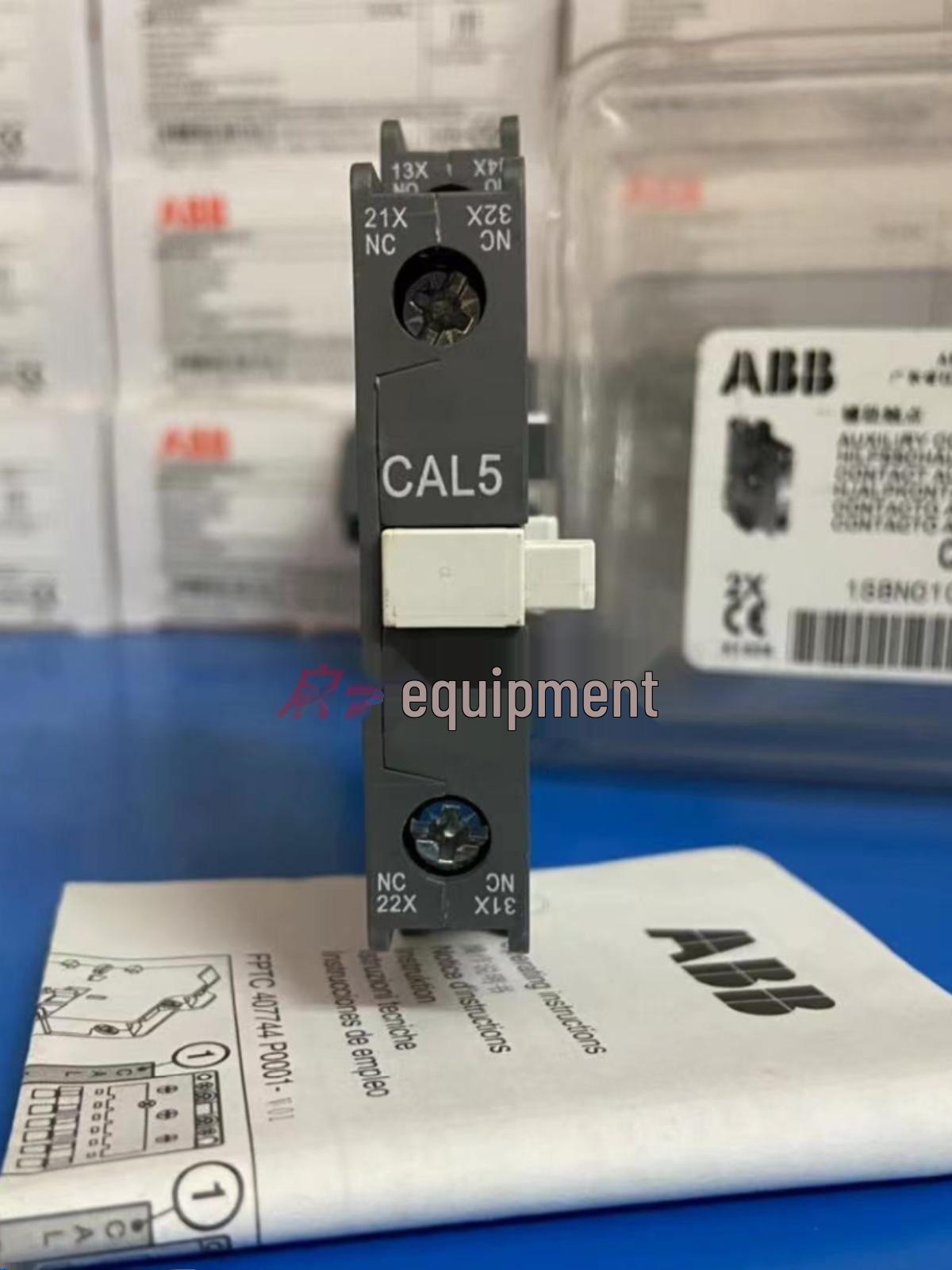 

Authentic ABB Contactor Auxiliary Contacts: CAL4-11, CAL5-11, CAL19-11, CAL18-11 CAL5X-11