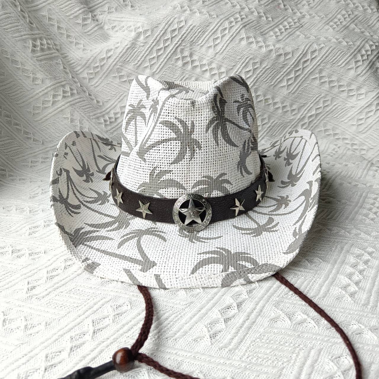 

Соломенная шляпа в стиле вестерн-ковбой оранжевого цвета, солнцезащитная шляпа для мужчин и женщин, весенняя и летняя, ковбойская шляпа M55-58cm