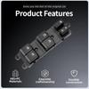 Power Window Switch for Subaru 2013-2015 Outback/Legacy OE 83071-AJ240 | Front Left Driver Side Window Switch Replaces 83071-AJ21C|Orange