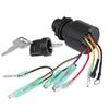 Boat Ignition Key Switch Assembly for Mercury Outboard Remote Control Box 87 17009A5