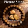 Moss Agate Bracelet 6 8 10mm Natural Stone Beaded Reiki Healing Vitality Charm Handmade Crystal New Jewelry Gift for Women Men