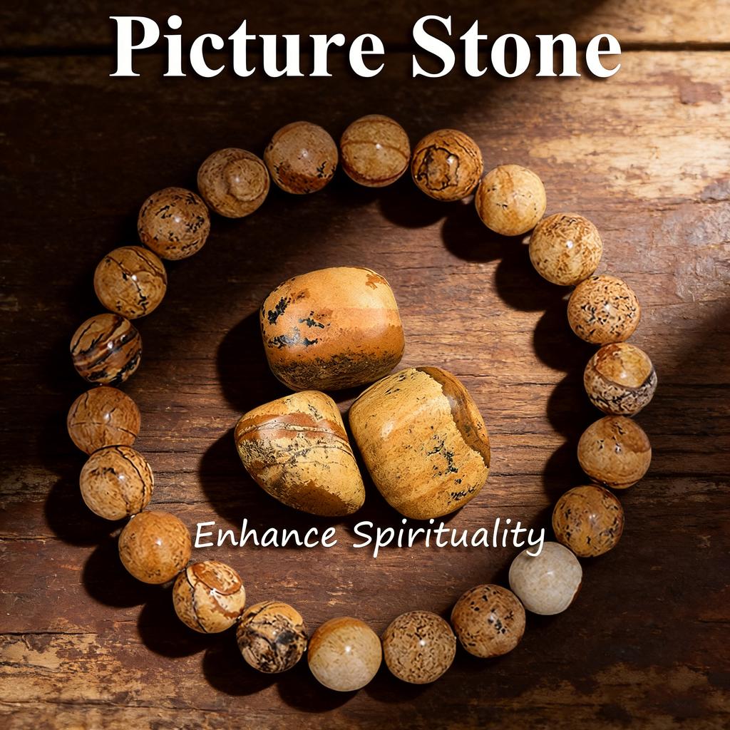 Moss Agate Bracelet 6 8 10mm Natural Stone Beaded Reiki Healing Vitality Charm Handmade Crystal New Jewelry Gift for Women Men