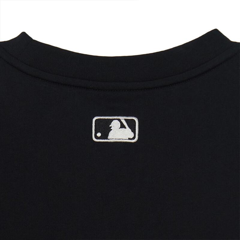 MLB Unisex Solid Color Round Neck Short Sleeve T-Shirt