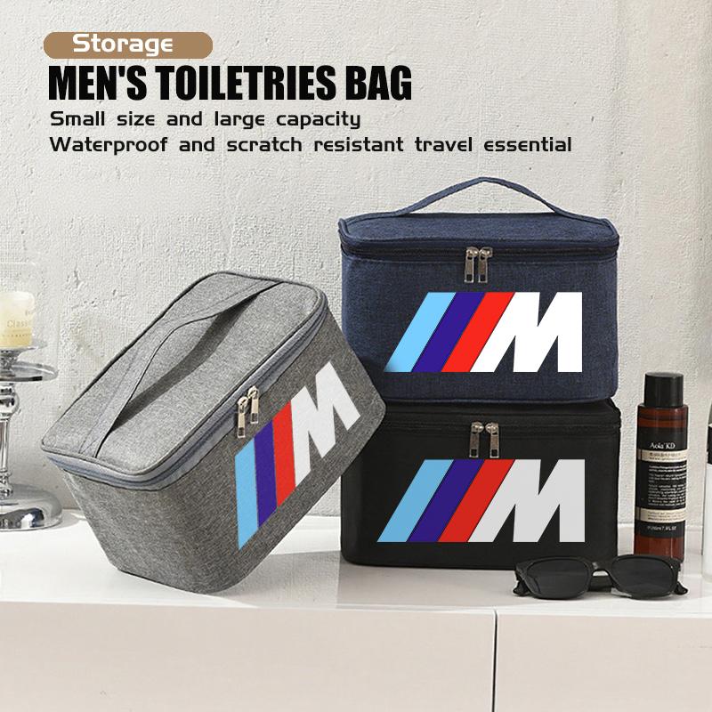 DZVA4 Car Travel Portable Cosmetic Toiletries Foldable Storage Bag For BMW M 1 3 4 5 6 7 Series X1 X3 X4 X5 G20 G38 F48 E36 E39