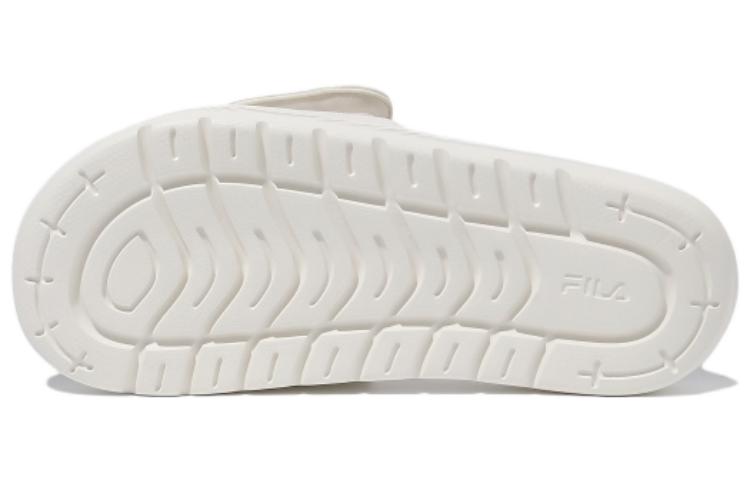 Men's Slippers FILA Drifter Slide Slippers Unisex White Red