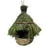 Natürliches handgewebtes Hängenest für kleine Vögel, Vogelhaus für den Außenbereich im Garten für Spatzen, Gartendekorationen, Großeltern