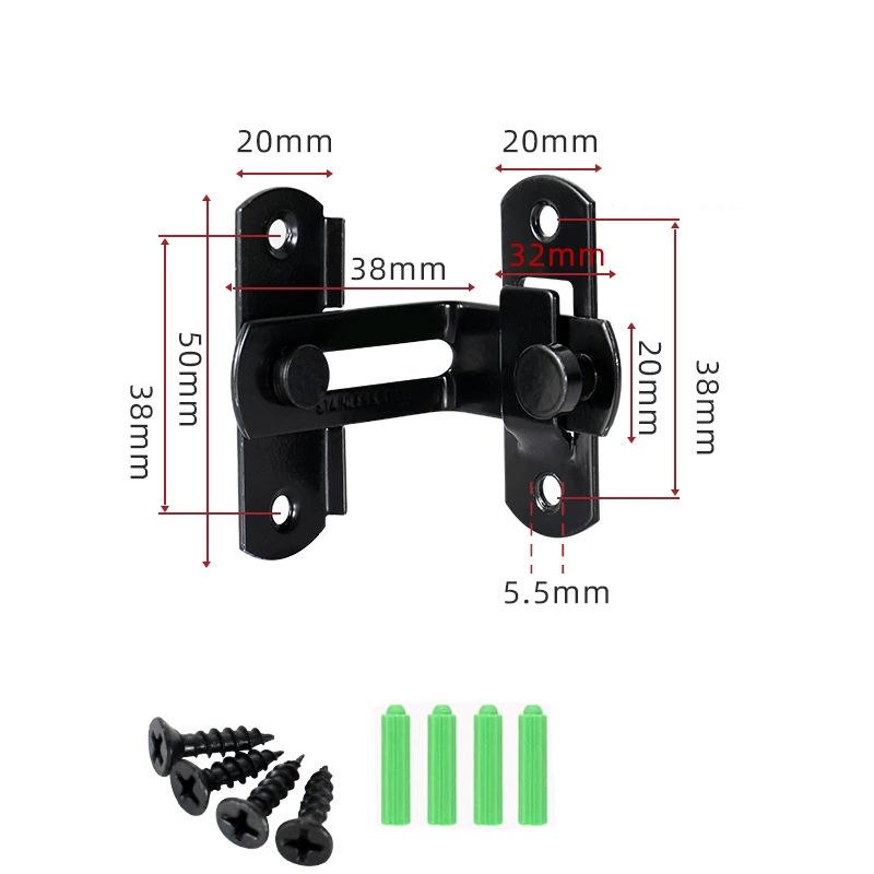 Gate Latch Sliding Barn Door Latch For Locking Stainless Steel Gate Latches Flip Latch Safety Door Bolt Latch Lock