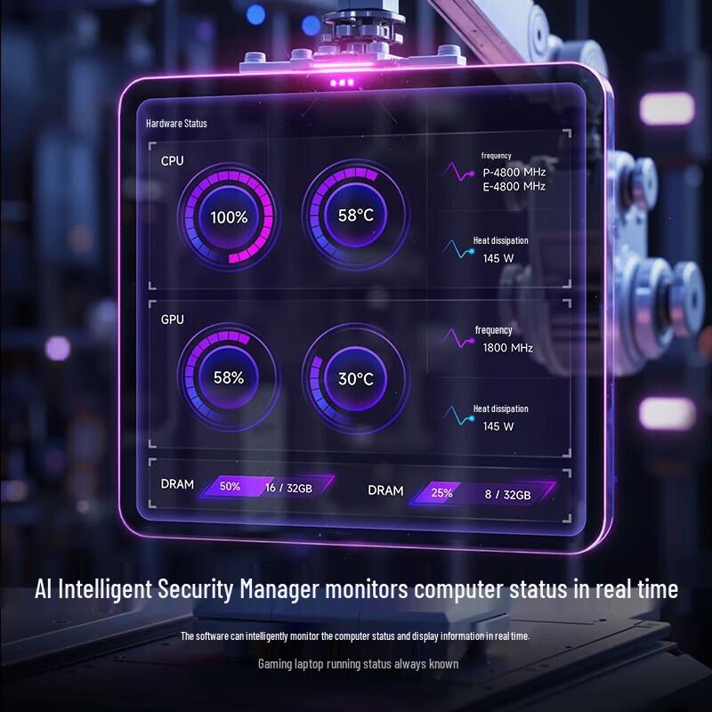 llano V16 AI Smart Gaming Laptop Cooling Stand