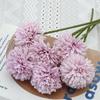 5Pcs Artificial Dandelion Flowers Fake Hydrangea Bouquet for Home Room Vase Decor Garden Party Wedding Bridal Christmas Ornament