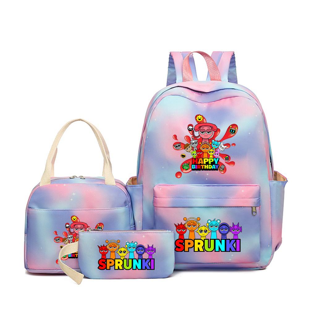 Rhythm Box Peripheral Backpack Elementary School Junior High School Student School Bag Male and Female Backpack