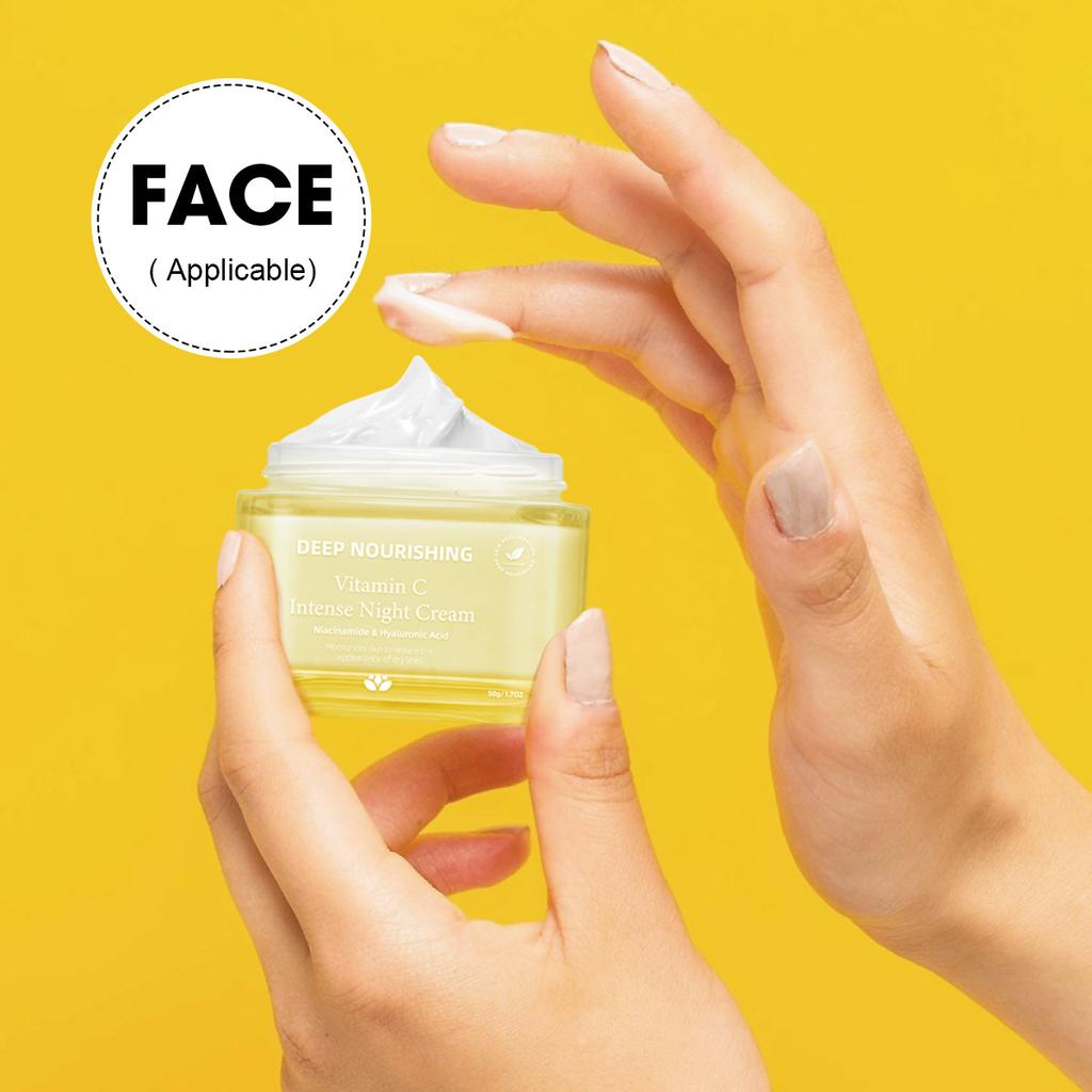 Vitamin C Intensive Night Cream 50g – Brightening & Hydrating Anti-Aging Face Cream