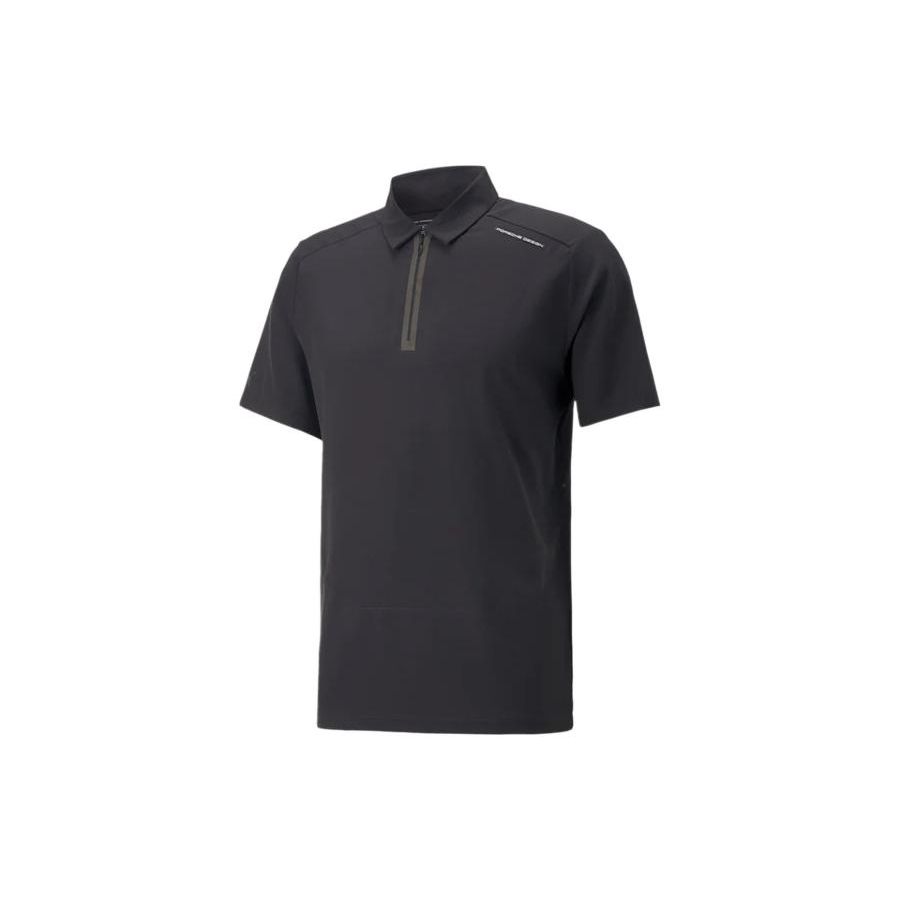 PUMA x Porsche Design Men s Half-Zip Technical Polo Shirt 536170-01 XS