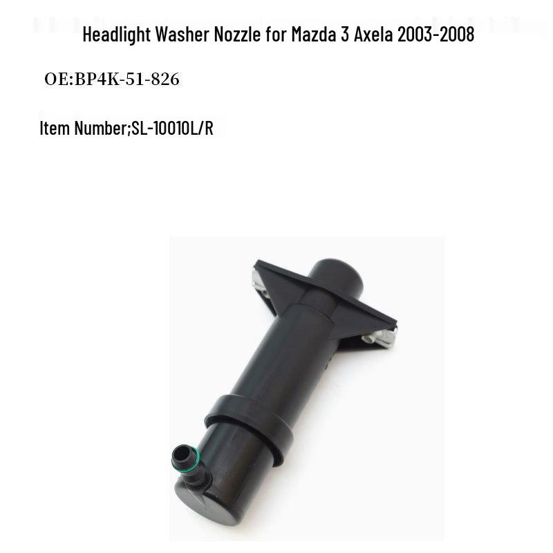 Mazda 3 Axela Headlight Washer Nozzle (2003-2008) BP4K-51-826