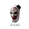 Měkký klobouk Kryt hlavy klauna Realistické masky na kostým pro hraní rolí Halloweenská maska krvavého klauna Líčení