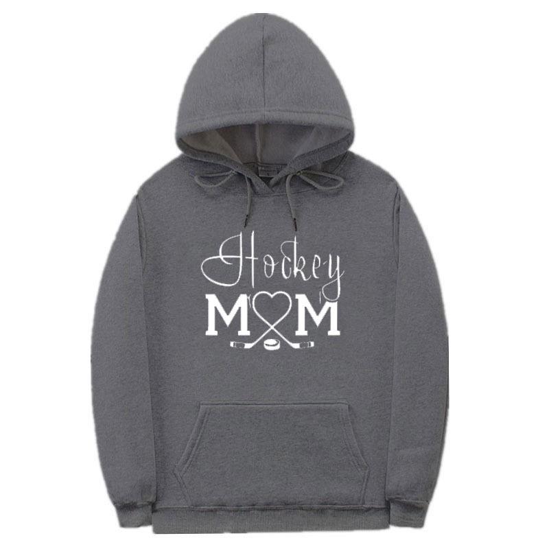 Women's Autumn & Winter Letter Print Hoodie Sweatshirt - Casual Baseball Mom Style