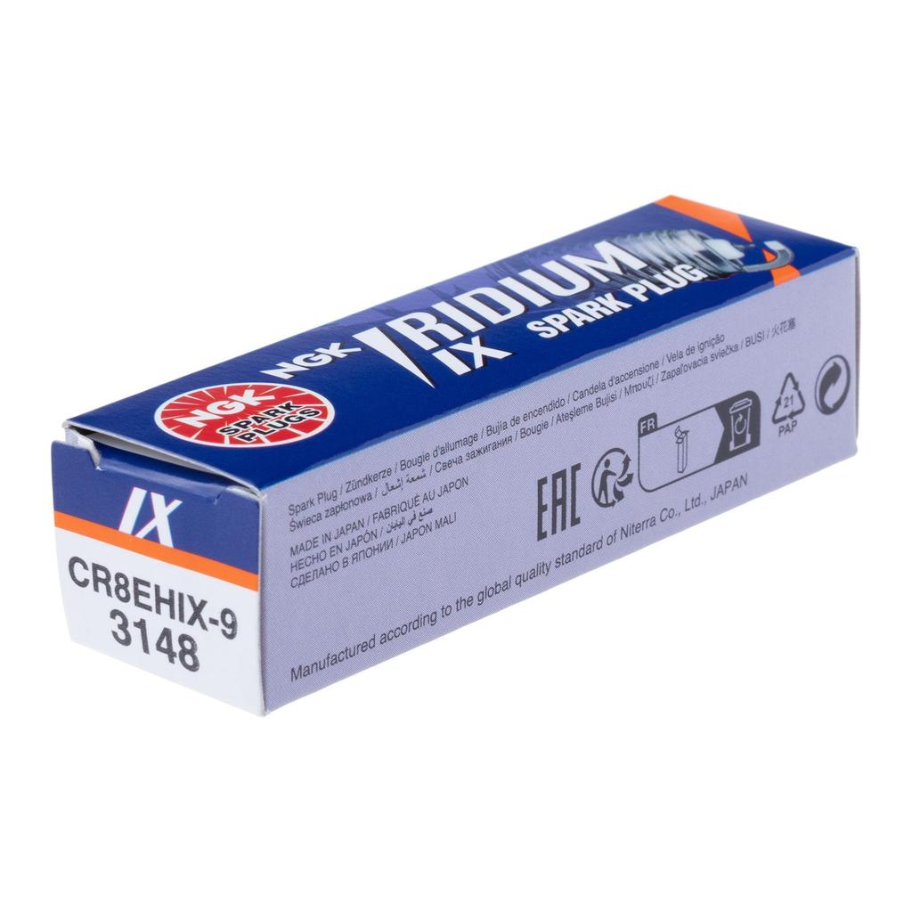 NGK Spark Plug Iridium IX plug (screw type / no Terminal) CR8EHIX-9