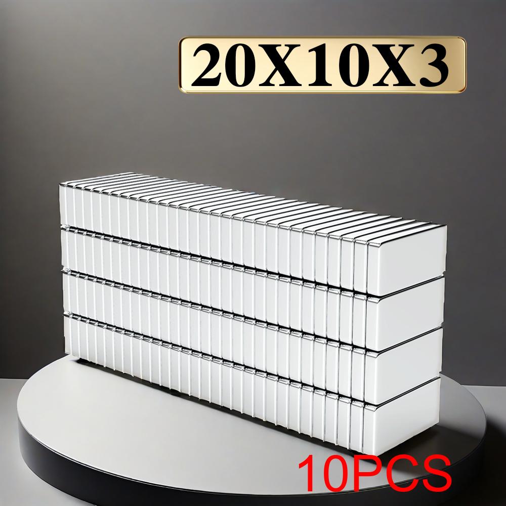 Block Refrigerator Magnets Imanes Para Manualidades for Refrigerator, Office, DIY 20x10x2 20x10x3 5x5x5 20x10x5mm