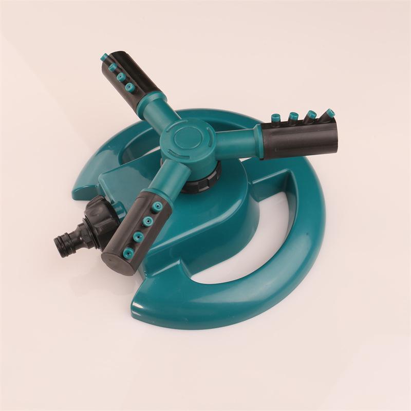 Automatic sprinkler green nozzle 360 degree rotating water spray vegetable garden irrigation watering sprinkler irrigation