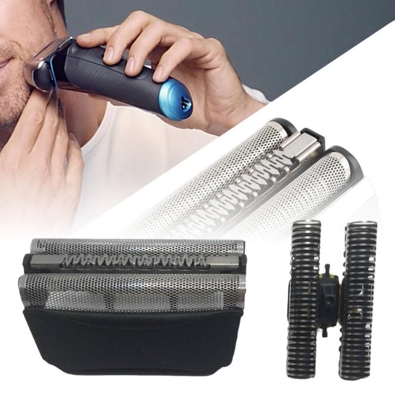51b 51s Replacement Shaver Head Assembly With Durable Abs Material For Smooth Shaving Experience