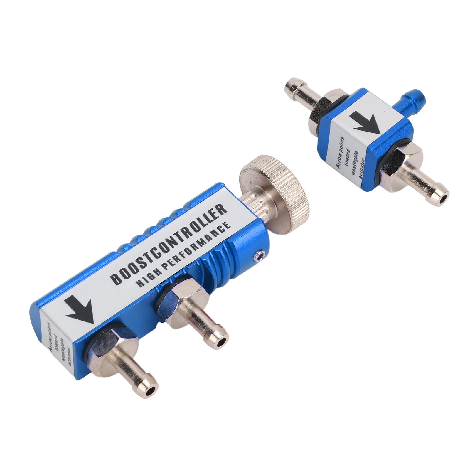 

Ручний контролер тиску турбонаддуву Комплект Алюмінієвий сплав 1–30 PSI Регульований Універсальний Синій синій