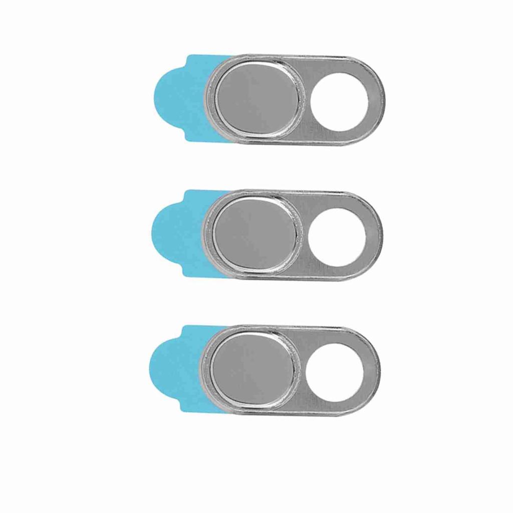 3pcs Metal Lens Cap Camera Privacy Protect Sticker Webcam Cover For Smartphone Tablets