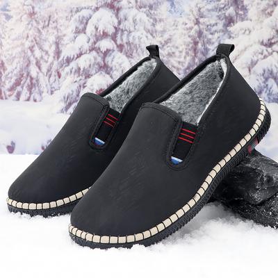 Cotton Shoes Men's Velvet Thickened Men's Shoes Winter Casual Shoes Warm Snow Boots Men's Cotton Shoes