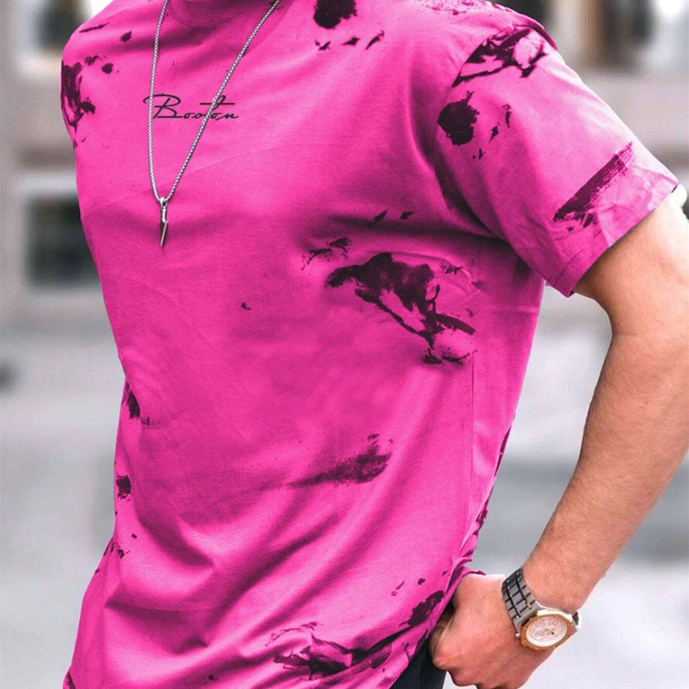 

Літні чоловічі футболки Manfinity Homme з круглим вирізом і короткими рукавами L