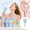 Dobíjecí ruční ventilátor Přenosný ventilátor pro venkovní cestování a osobní použití