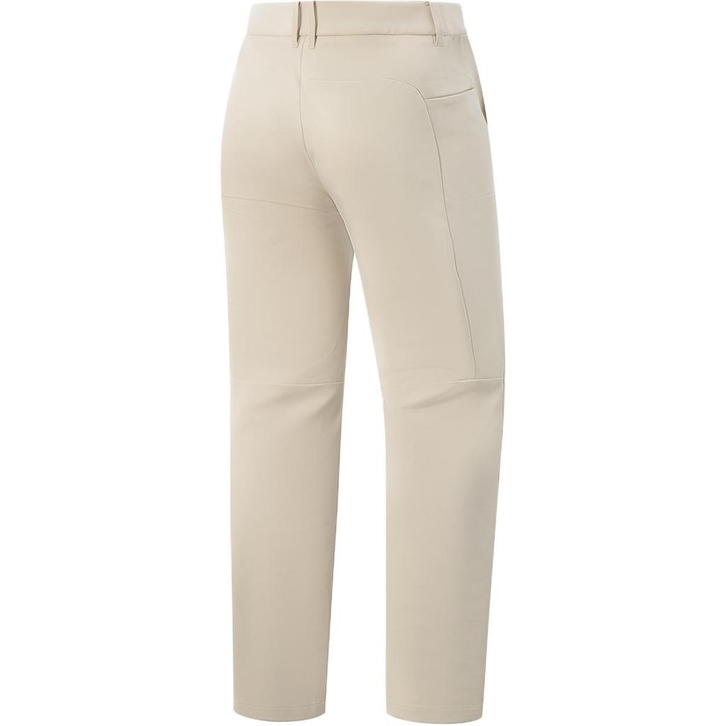 Li-Ning Wade Series Casual Simple Solid Color Straight Leg Knitted Sports Pants Men Bottoms Coastal-Gray AYKV017-1