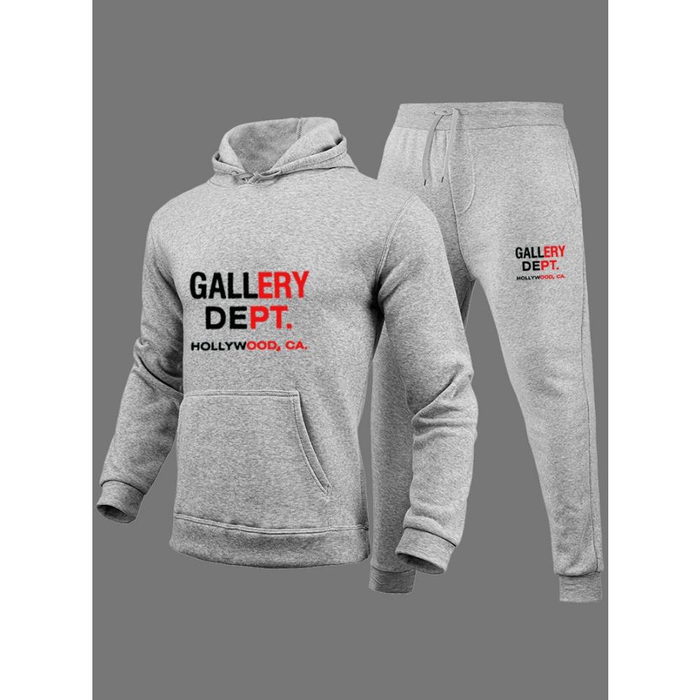 Autumn and Winter New GALL Letter Printed Men's and Women's Hoodie Men's Sports Hooded Hoodie Wholesale