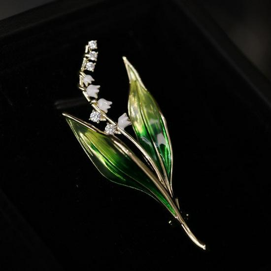 Bo Xin Yun Chinese Luxury Floral Pearl Brooch - High Quality Clothing Accessory