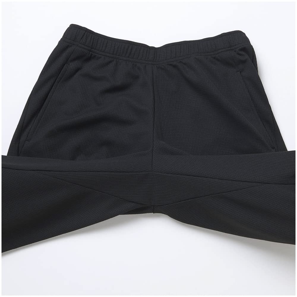 Mizuno Badminton Wear Dry Aeroflow Utility Highly Dynamotion L Pants, Breathable, Fit, 72MD2010, Black,