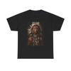 Men's and Women's T-shirts Native American Indian HeadDress Chief
