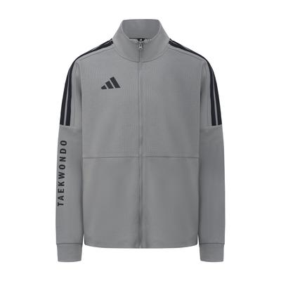 3-Streifen Taekwondo Serie Freizeit Retro Klassisch Gestreifte Jacke Unisex Jacke CLTR02NHJT-GYB