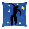 Henri Matisse Printed Cushion Cover Portrait Oil Art Painting Decorative Pillowcase Home Decor Polyester Cotton Linen 45X45cm