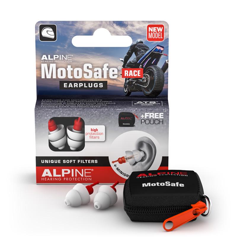 Alpine Netherlands Motorcycle Safety Earplugs for Noise Reduction in Cycling and Driving