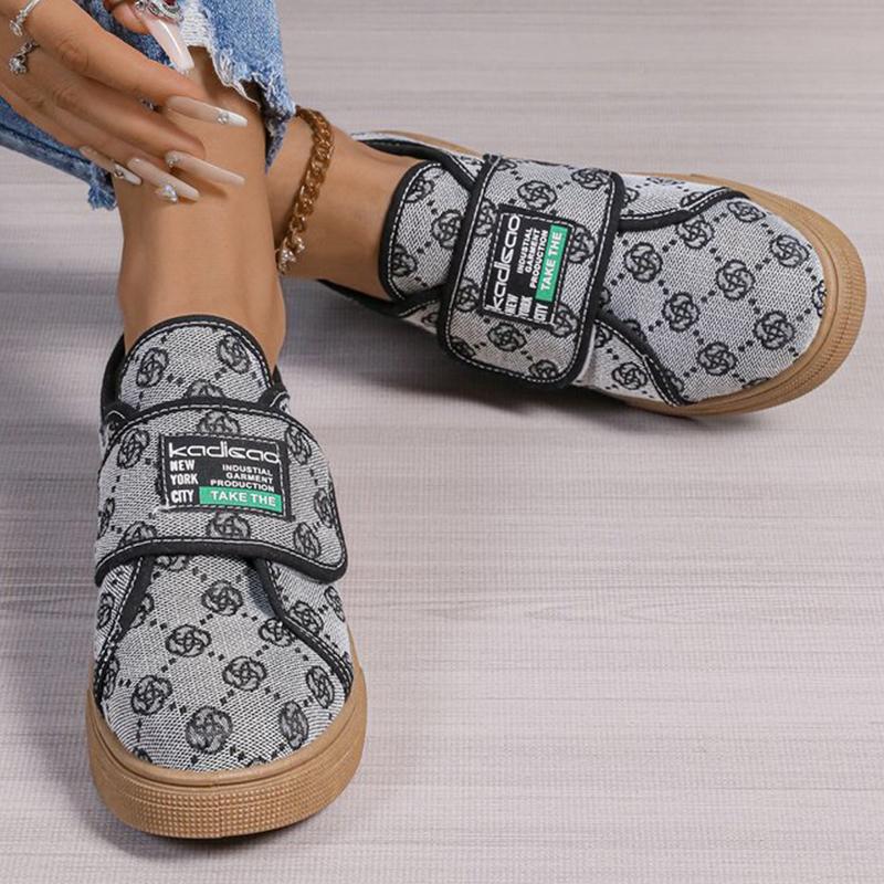 

Модные ретро кроссовки с вышивкой цветов, женские кроссовки на липучке, черные балетки для женщин, весенне-осенняя верхняя одежда, легкие кроссовки для ходьбы Mujer 36