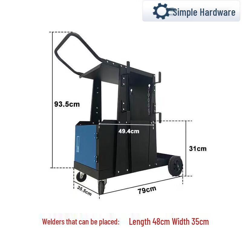 

Multi-functional Welding Tool Cart CN plug (adapter included)