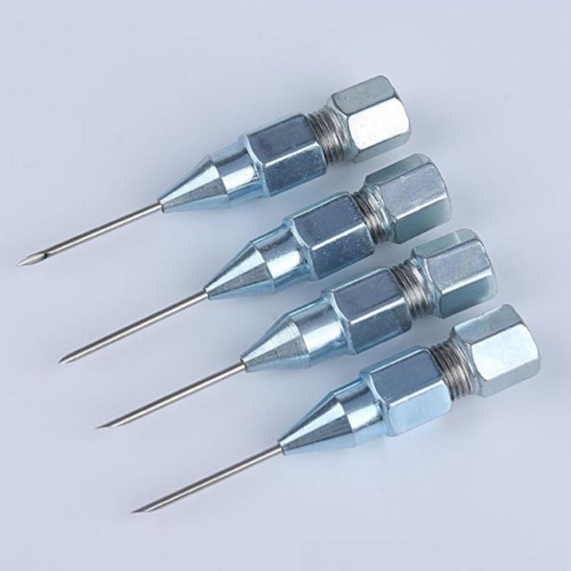 2pcs Removable Needle Nose Grease Head Grease Nozzle Grease Accessories Sealed Bearing