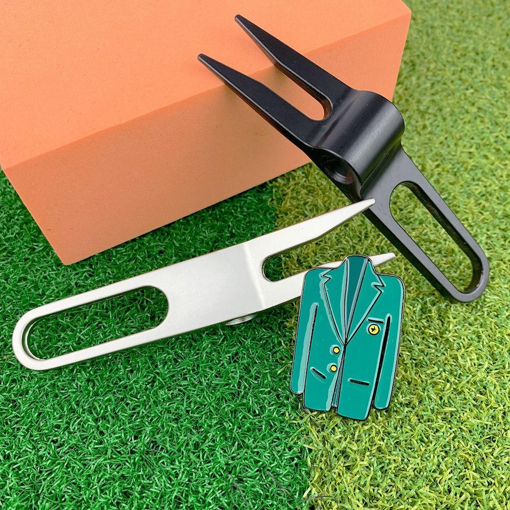 Pitchfork Golf Fork Turf Tool Golf Divot tool Golf Divot Pitch Repairer Tool Gift For Golfer