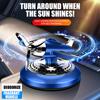 Solar Rotating Car Perfume Diffuser Fighter Car freshensers Car Interior Decoration Accessories
