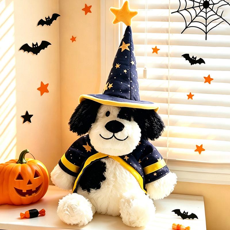 Spooky Halloween Plush Doll: Ghost, Owl, Bat, Pumpkin Ornaments