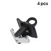 Pack of 4 Tie Down Anchor Quality Material Truck Bed Hooks Formula Auto Parts Replacement for Silverado and Sierra D Rings