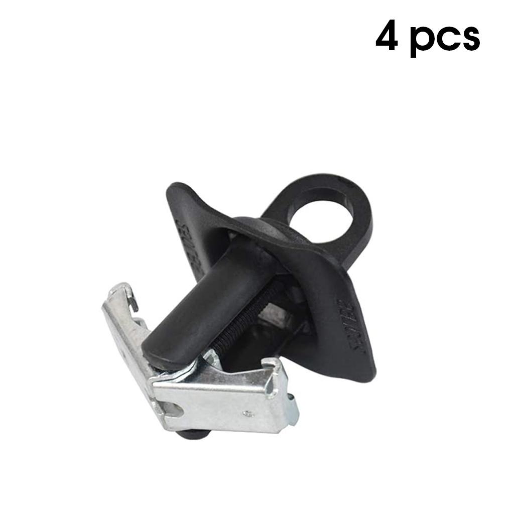 Pack of 4 Tie Down Anchor Quality Material Truck Bed Hooks Formula Auto Parts Replacement for Silverado and Sierra D Rings