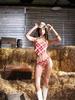Summer Pure Desire Double Shoulder Tank Top - Slimming, Versatile Beach Vacation Swimsuit for Women
