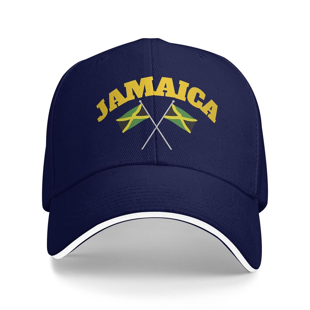 Spring Casual Baseball Cap Jamaica Flag Running Hippie Trucker Hat For Couple Women High Quality Fashion Snapback Cap